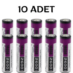 Orion 18650 2600mAh 5C (10 adet)