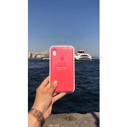 iPhone X / Xs Lansman Silikon Kılıf - NAR ÇİÇEĞİ