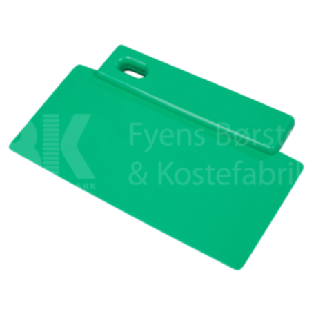 71900-5 Yeşil renk renk 200 x 125 mm ölçümde, 3 kazıma kenarlı,Metal + X-Ray-