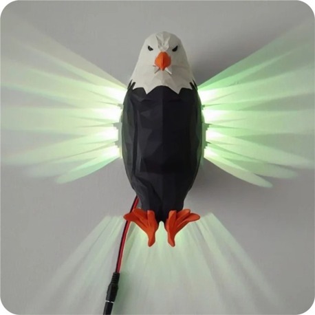 JetJest Kartal LED Gece Lambası – RGB, Kumandalı