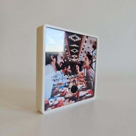 JetJest Sevgili Temalı Kişiye Özel Müzikli Magnet