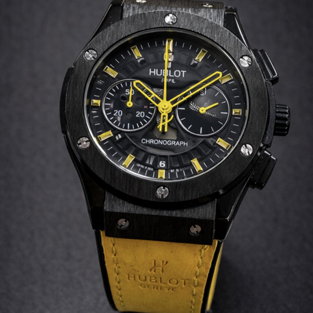 Hublot Siyah Kronograf Erkek Kol Saati 