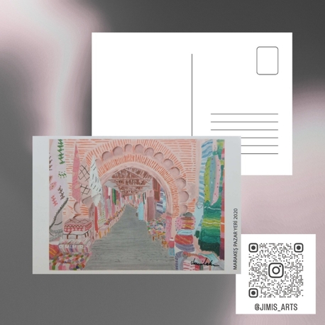 Marrakech - kartpostal 