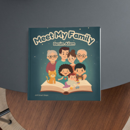Bilingual children’s storybook "Meet My Family / Benim Ailem"