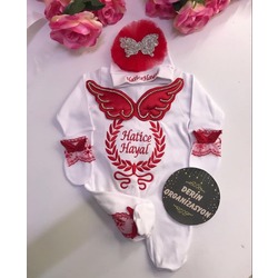 Jochoberry Baby İsme Özel Yenidoğan 4'lü Set