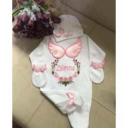Jochoberry Baby İsme Özel Yenidoğan 3'lü Set