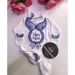 Jochoberry Baby İsme Özel Yenidoğan 3'lü Set