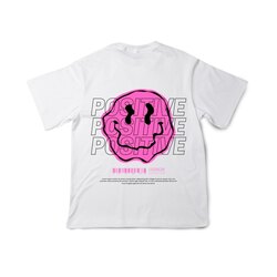 Baskılı Oversize Unisex T shirt 