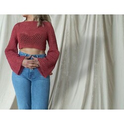 crochet Bluz