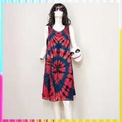 batik elbise %100 Pamuk