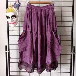 mor cepli etek (XL)