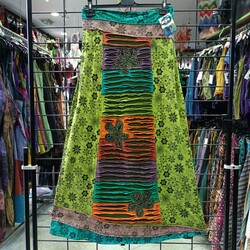 yeşili Nepal çan etek XL beden