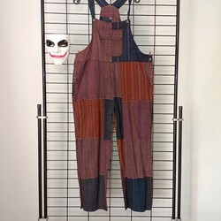 pachwork salopet XL