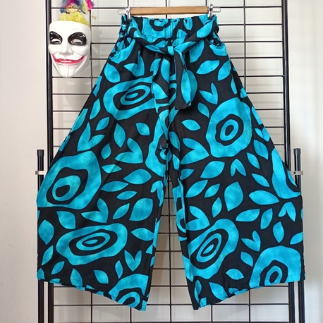Turkuaz bol pantolon/etek