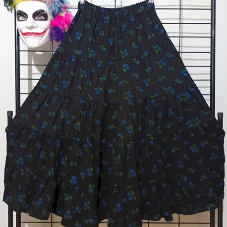 mavi güller otantik pazen etek