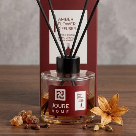 Amber Flower Diffuser - Amber Bambu Çubuklu Ortam Kokusu
