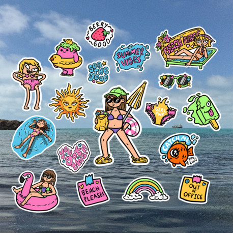 Sticker Pack (summer edt)