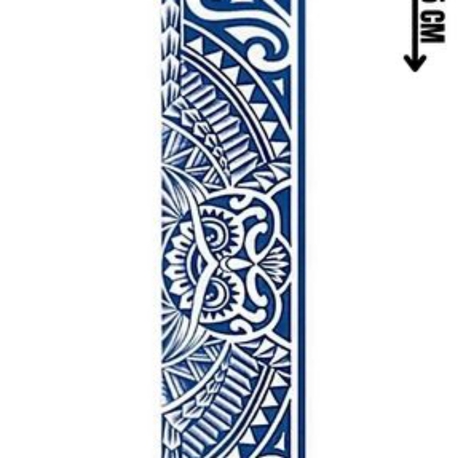MAORİ MASKESİ ŞERİT DÖVME 