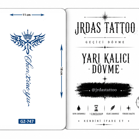 Boyun DÖVMESİ ORTA BOY