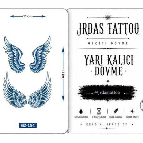 KANAT FİGÜRLÜ DÖVME 