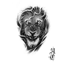 GEÇİCİ ASLAN DÖVMESİ
