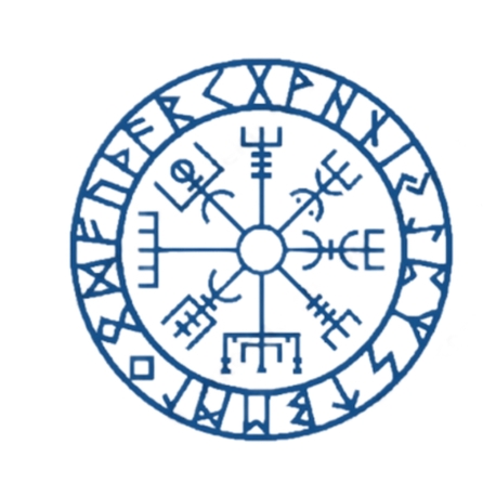 İskandinav Vegvisir Motifi Dövme – Yön, Koruma ve Güçlü Bir Yolculuğun Sembolü!