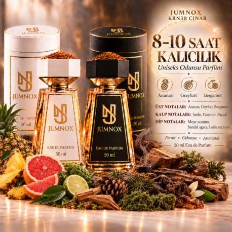 JUMNOX KRN38 ÇINAR — Uniseks Odunsu Parfüm · 50 ml EDP