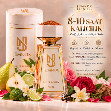 JUMNOX KRN26 GÜL — Kadın Çiçeksi Parfüm · 50 ml EDP