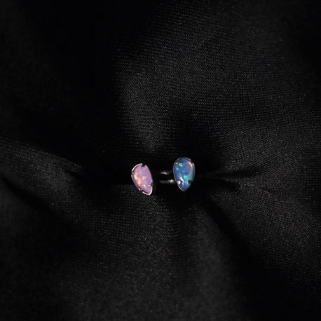 Astral Drop Labret Piercing - Aley X Kaaida