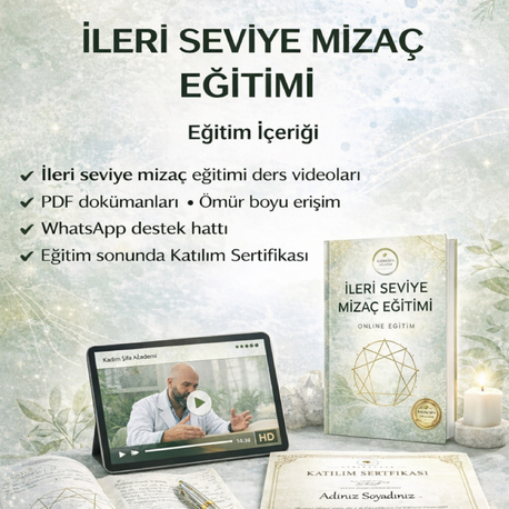İLERİ SEVİYE MİZAÇ EĞİTİMİ 