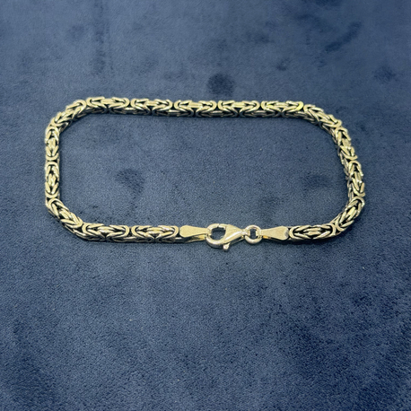 Kare kral bileklik 3 mm