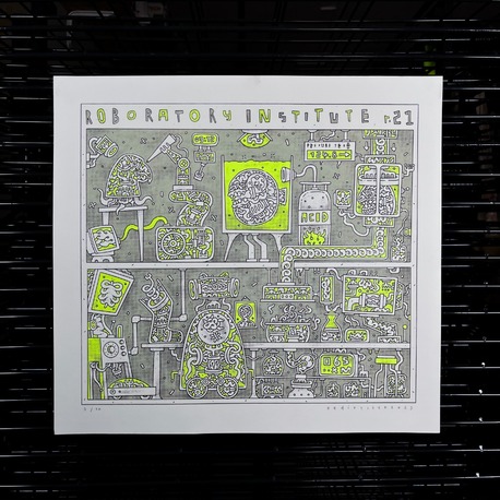 Roboratory Institute, Silkscreen Print - Edition of 10