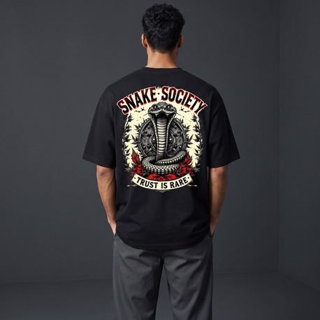Snake Society Oversize T-Shirt