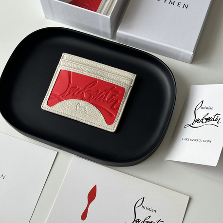 Christian Louboutin Premium Kartlık KREM HAKİKİ DERİ (KUTULU, SERTİFİKALI)