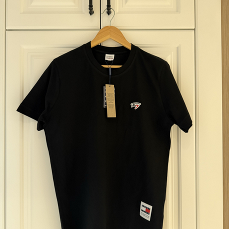 TOMMY Premium++ Tshirt Siyah %100 Pamuk