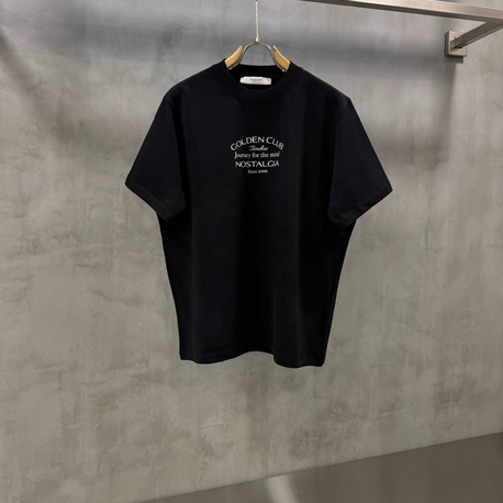 GOLDEN GOOSE Premium++ Tshirt Siyah %100 Pamuk