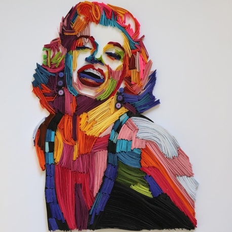 Marilyn Monroe Özel Tasarım  Duvar Tablosu