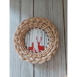 Rattan Duvar Tabağı