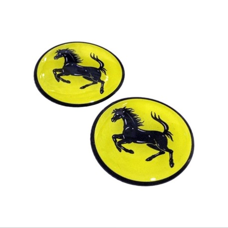 Ferrari Damla Sticker Sarı