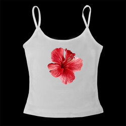 Red Flower - Tank Top