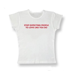 Stop - Baby Tee