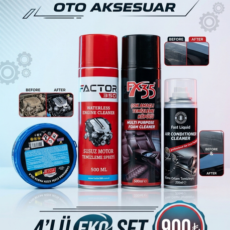 4’LÜ OTO OLMAZSA OLMAZ SET