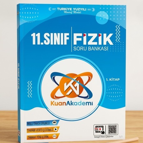 KuanAkademi 11. Sınıf Fizik Soru Bankası - Yeni Maarif Modeli Uyumlu