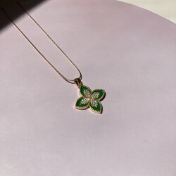 Golden Clover Kolye 