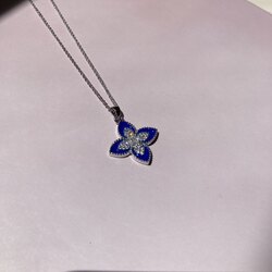 Silver Clover Kolye