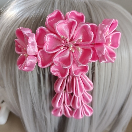 Katmerli Sakura Tarak Pembe