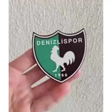 6x6 Cm Denizlispor Logolu Magnet