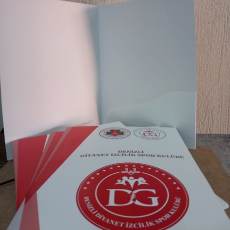 BASKILI FÖY DOSYA 4 ADET 