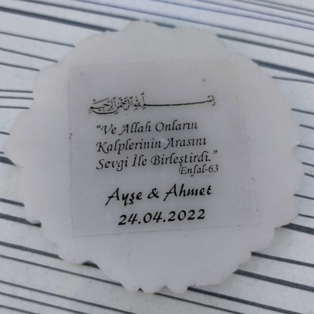 beyaz magnet 25 adet
