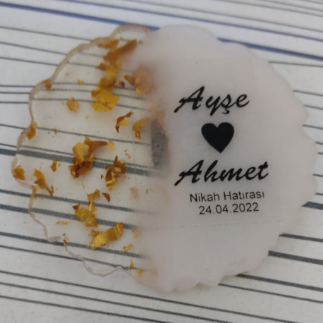 Gold Epoksi Magnet 25 adet 
